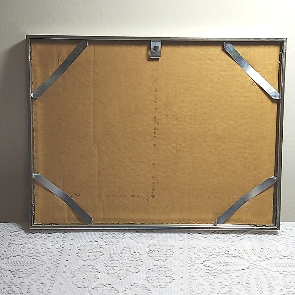 Vintage 1997 Princess Diana Limited Collection Stamps Framed Wall Art